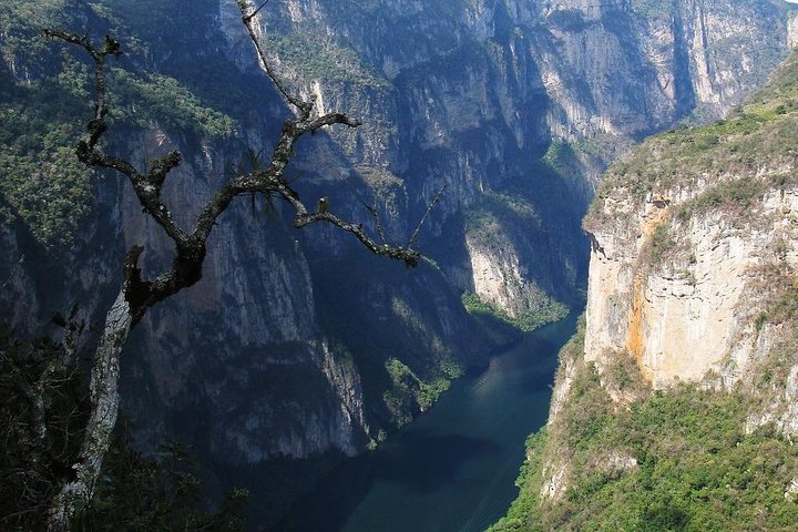 San Cris - Sumidero Canyon udsigtspunkter Chiapa - San Cris på engelsk