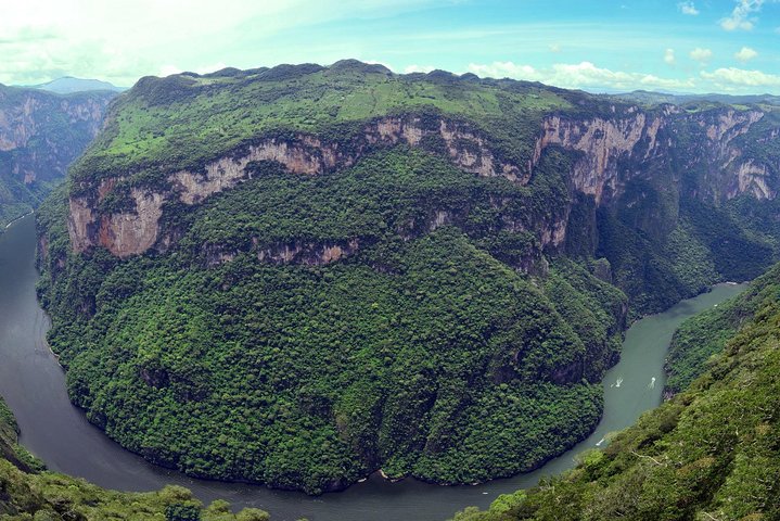 San Cris - Sumidero Canyon udsigtspunkter Chiapa - San Cris på engelsk