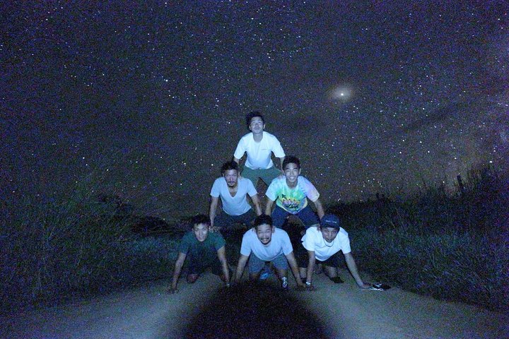 Visite nocturne du ciel étoilé et de la jungle de l'île d'Okinawa Iriomote, planétarium naturel et créatures tropicales rares