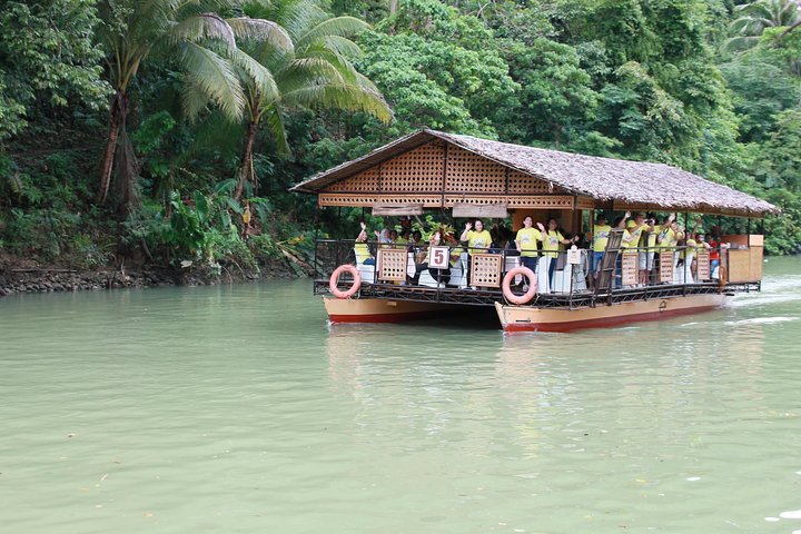 Tour de las colinas de chocolate con almuerzo buffet en el río Tarsier y Loboc (tour de medio día)