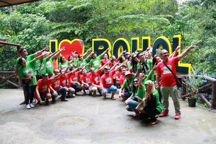 Tour de las colinas de chocolate con almuerzo buffet en el río Tarsier y Loboc (tour de medio día)