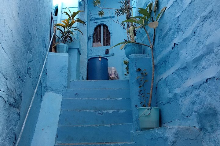 a piedi tour del patrimonio di bluecity