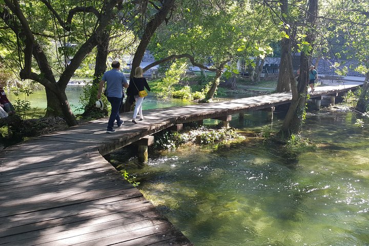 Krka-fossene halv dag, privat tur fra Sibenik