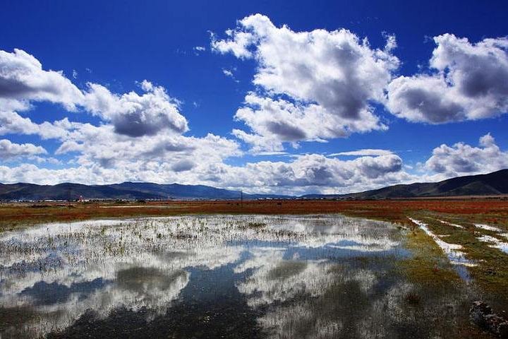 Excursão Shangri-La de 1 dia com o Mosteiro de Ganden, o lago Napahai e a cidade tibetana