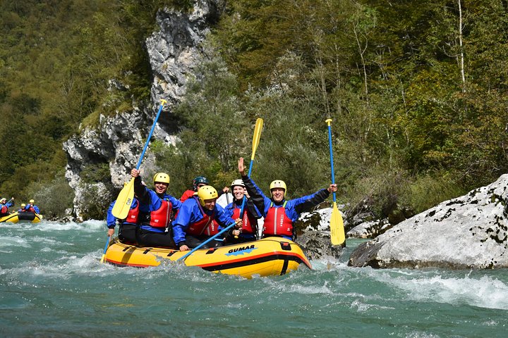 Soča River White Water Forsränning i Bovec med gratis foton