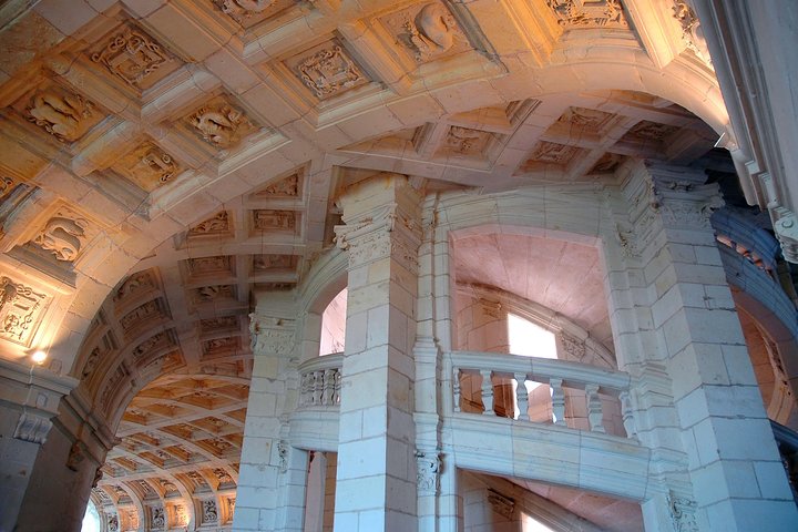 Excursión de un día a los castillos de Chenonceau, Chambord y las cuevas de Ambacia desde Tours o Amboise