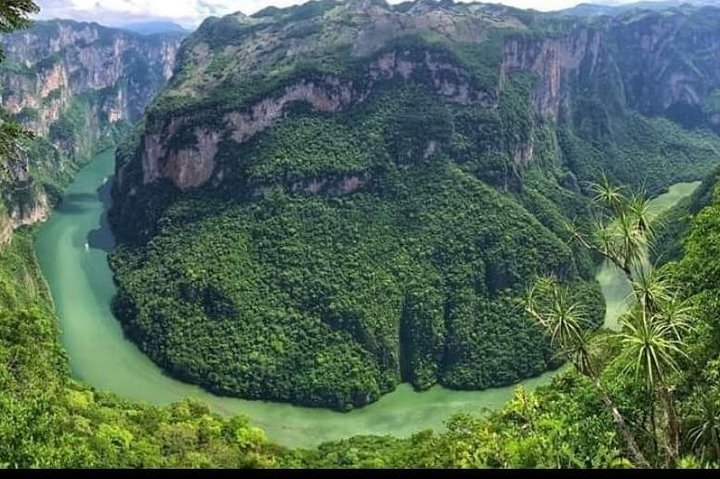 Sumidero Canyon, Miradores del Cañón og Pueblo Chiapa de Corzo.