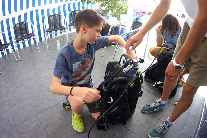 Scuba Diving Beginners Session i Costa Adeje