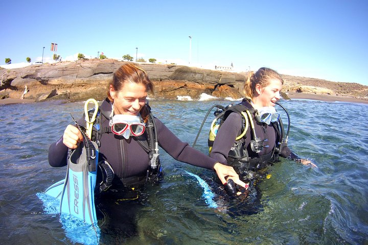 Scuba Diving Beginners Session i Costa Adeje