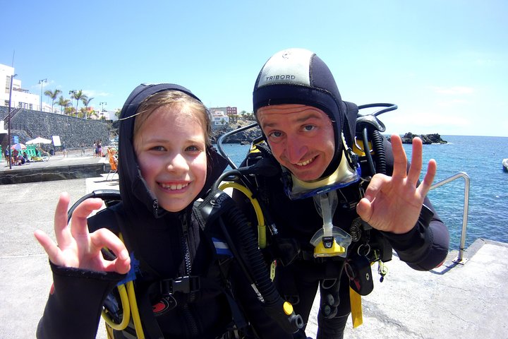 Scuba Diving Beginners Session i Costa Adeje