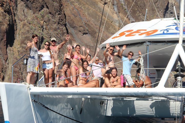 Delfin- og hvalobservationscruise på katamaran fra Funchal af VMT