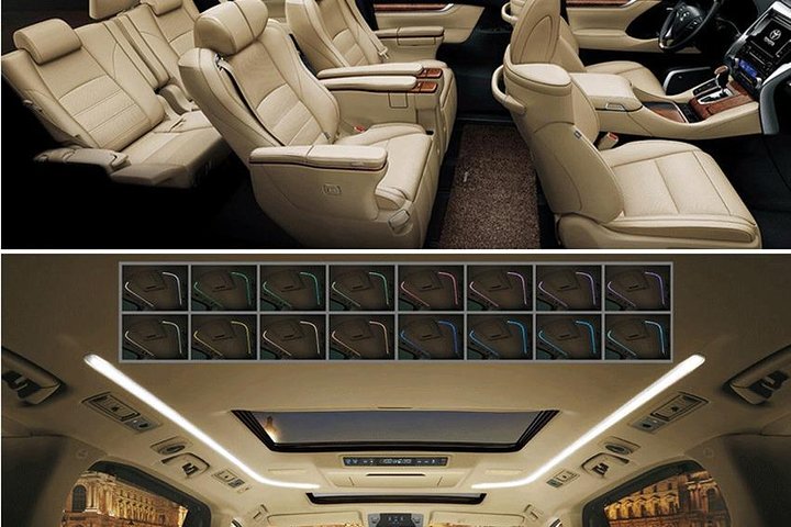 Servicio de traslado privado de Guangzhou a Hong Kong (furgoneta Alphard de 7 plazas)