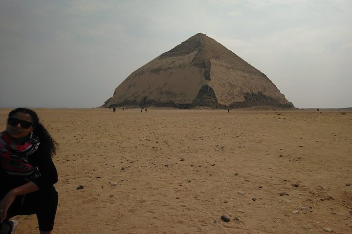 Tour privado de día completo Pirámides de Giza Sakkara Memphis Dahshur