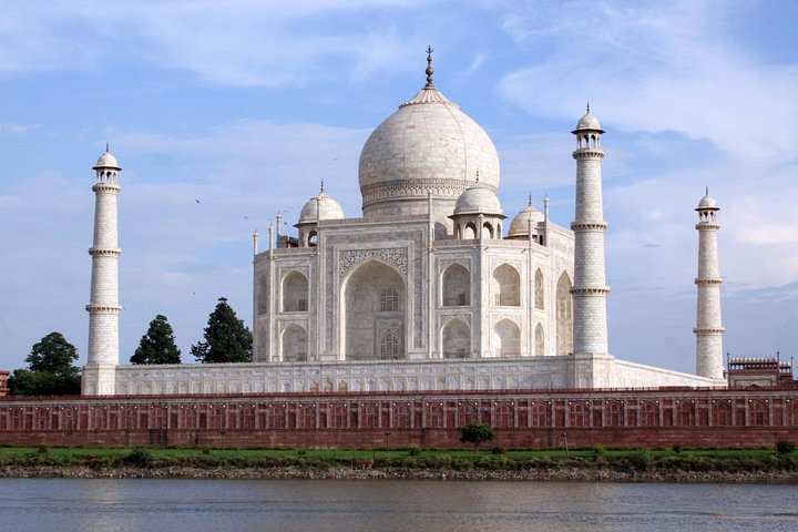 All Inclusive Sunrise Taj Mahal Agra Fort Tagestour von Neu-Delhi