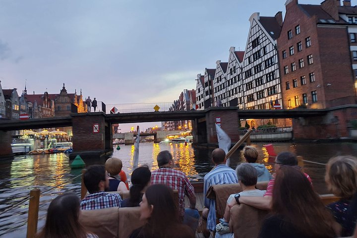 Gdansk guidad stadskryssning på historisk polsk båt