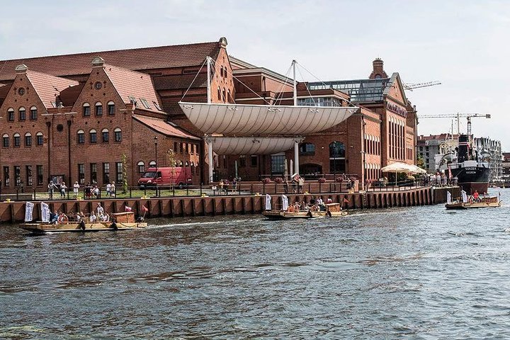 Gdansk guidad stadskryssning på historisk polsk båt