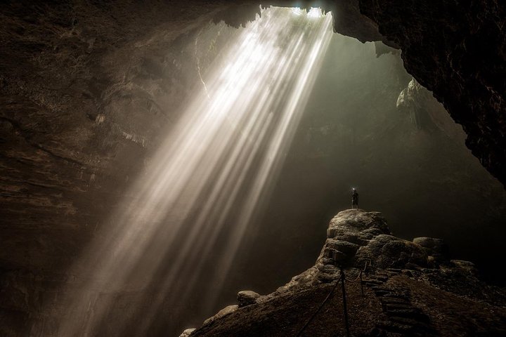 Jomblang grotta med grottan Pindul River Tubing en dags tur