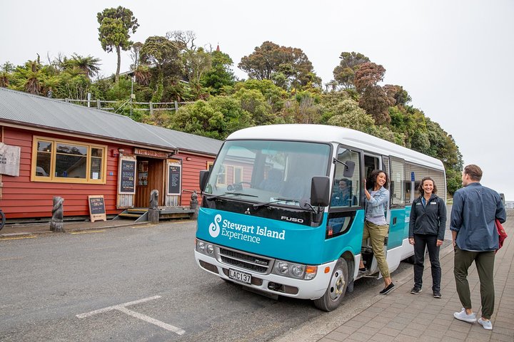 Stewart Island: Rakiura Landsby- og Bugtrundtur