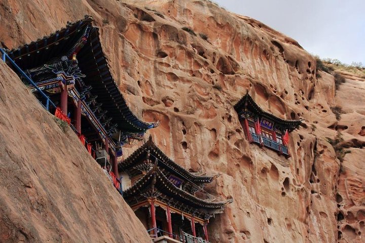 Excursión privada de un día al templo Zhangye Mati y al Templo del Buda Gigante desde Zhangye