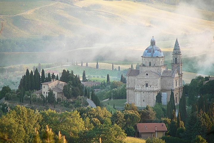 Liten grupp Montepulciano och Pienza dagstur från Siena