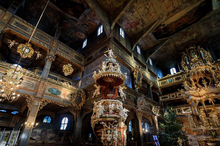 Wroclaw à Rock City dans Adsprach et l'église de la paix dans la visite privée de Świdnica