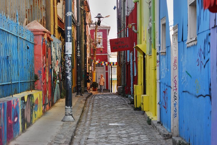 Famoso Valparaíso! Premium Walking Tour con una guida nativa