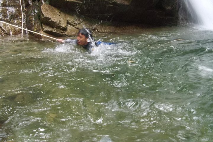 Canyoning - Cashaurco Sonderangebot für den Urlaub. Für einen Tag -Puyo