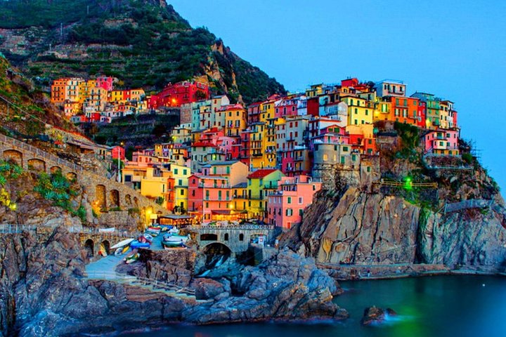 Cinque Terre solnedgangstur med båt