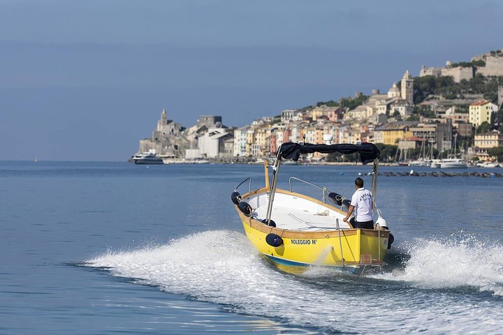 Cinque Terre solnedgangstur med båt