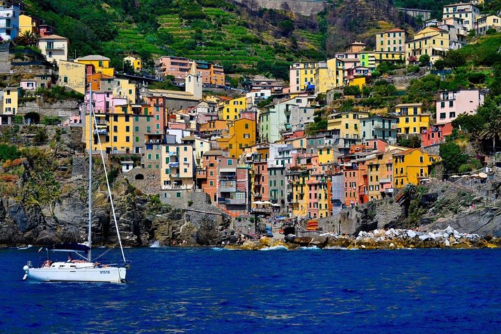 Cinque Terre solnedgangstur med båt