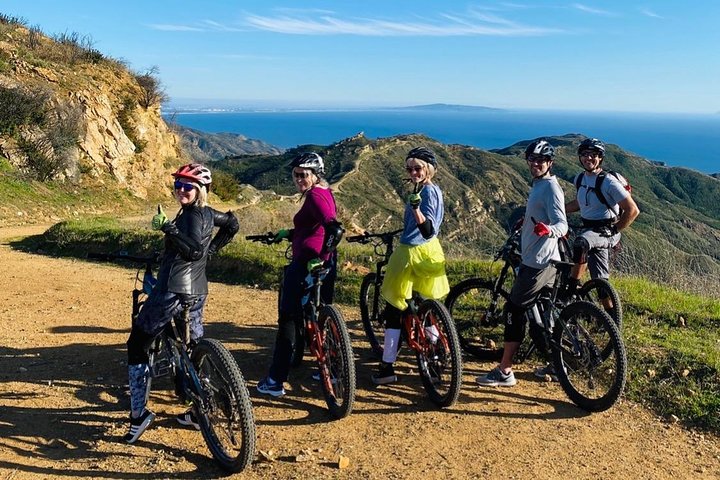 Schilderachtige Malibu Overlook elektrische fietstocht voor beginners