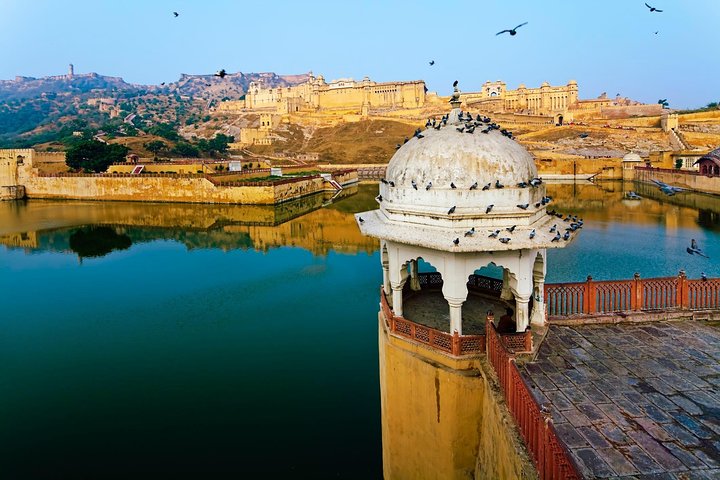Visite privée d'une journée du patrimoine de Jaipur avec le Fort d'Amber
