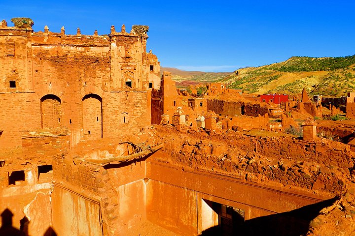 Dagtocht vanuit Ouarzazate: Teloute, Ait Ben Haddou & Oasis Fint inclusief lunch