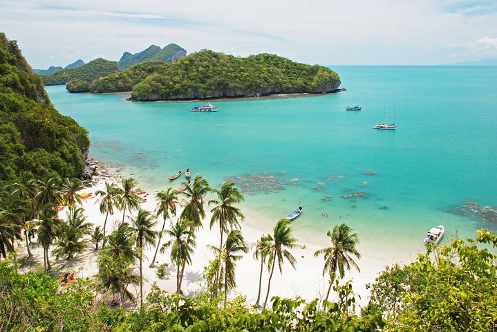 Ang Thong National Marine Park Speedboat från Koh Samui