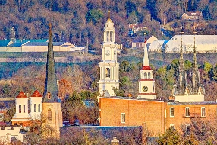 Um passeio a pé por Frederick, Maryland - A encruzilhada de Maryland