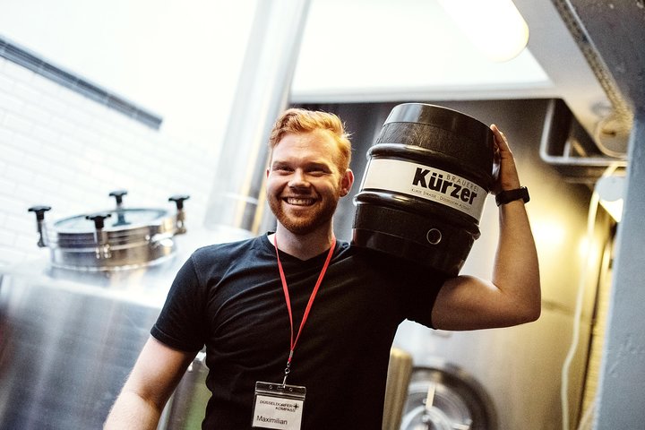 Tour della fabbrica di birra Düsseldorf (di cui 3 Altbier)