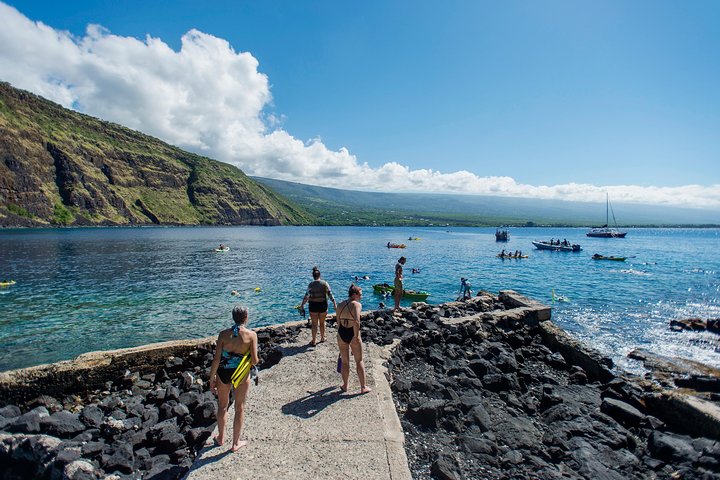 Big Island : Capitaine Cook Snorkel sur un catamaran à moteur avec déjeuner