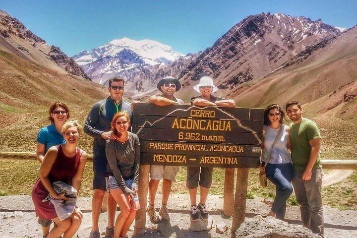 Visite du parc Aconcagua en petit groupe au départ de Mendoza avec barbecue déjeuner