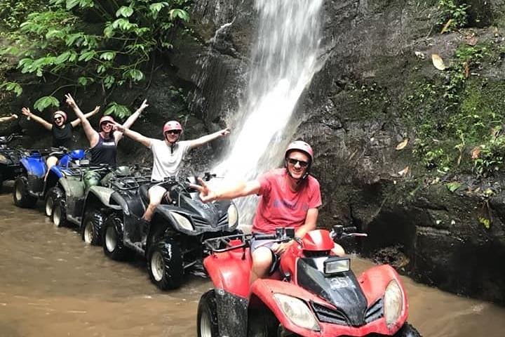 Ubud ATV Quad Bike Tunnel Waterfall Tour