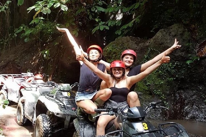Ubud ATV Quad Bike Tunnel Waterfall Tour