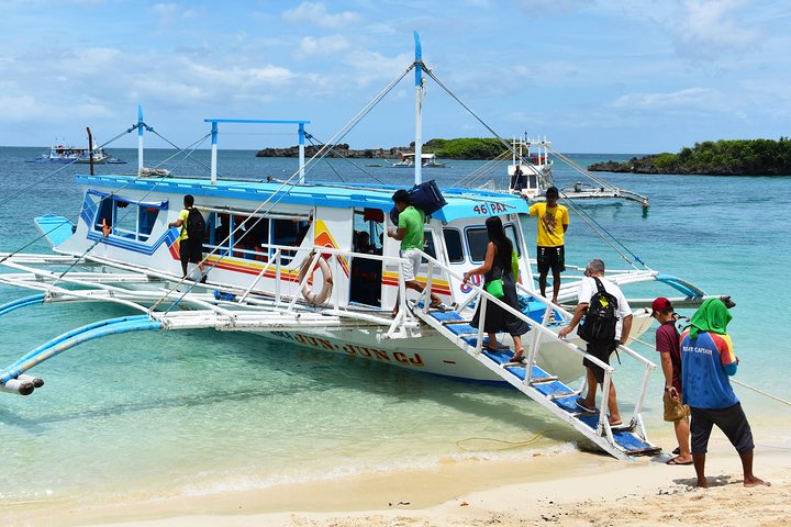 Transport vom Flughafen Caticlan zur Insel Boracay, Hin- und Rückfahrt