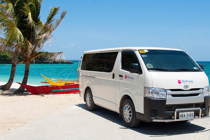 Transport vom Flughafen Caticlan zur Insel Boracay, Hin- und Rückfahrt