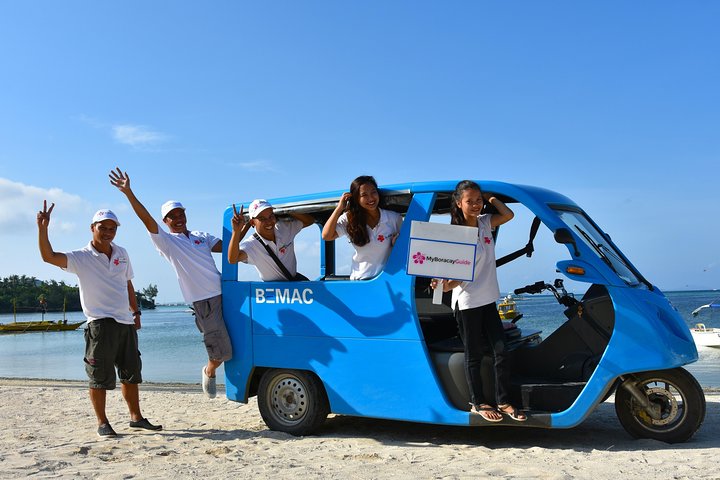 Transport vom Flughafen Caticlan zur Insel Boracay, Hin- und Rückfahrt