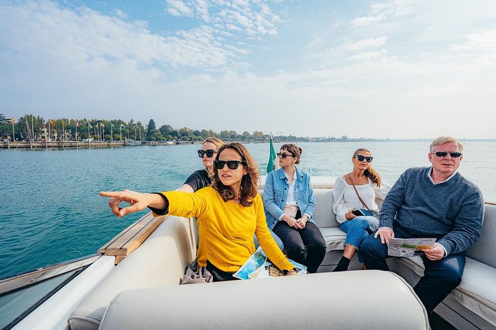 Da Verona: tour di un giorno del Lago di Garda e Sirmione con crociera