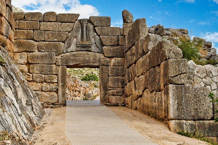 Volledige dag Mycene Epidaurus Nafplio Isthmus Canal Luxe Tour