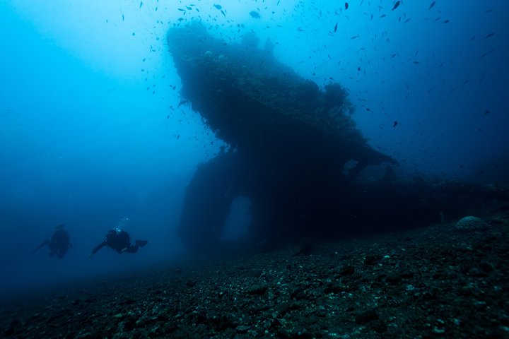 Curso de aguas abiertas en Tulamben - Obtener la certificación en Bali