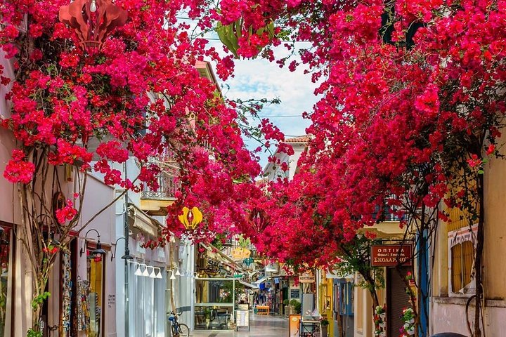 Volledige dag Mycene Epidaurus Nafplio Isthmus Canal Luxe Tour