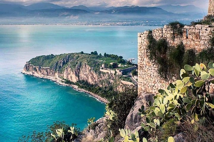 Volledige dag Mycene Epidaurus Nafplio Isthmus Canal Luxe Tour