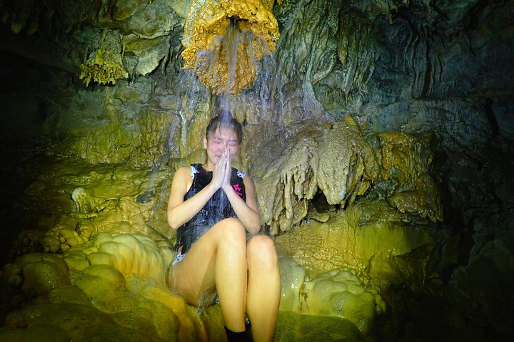 Okinawa Miyako demi-journée Spéléologie et kayak