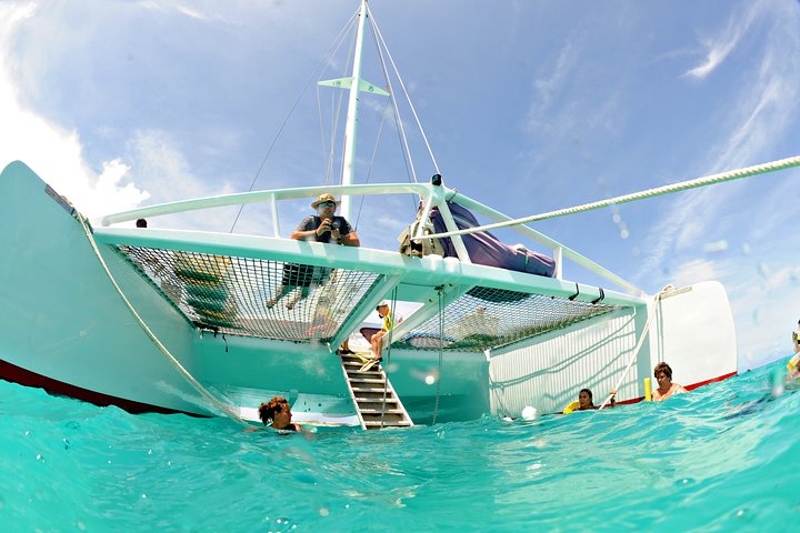 Prickly Pear Catamaran Trip from St Maarten Including Lunch